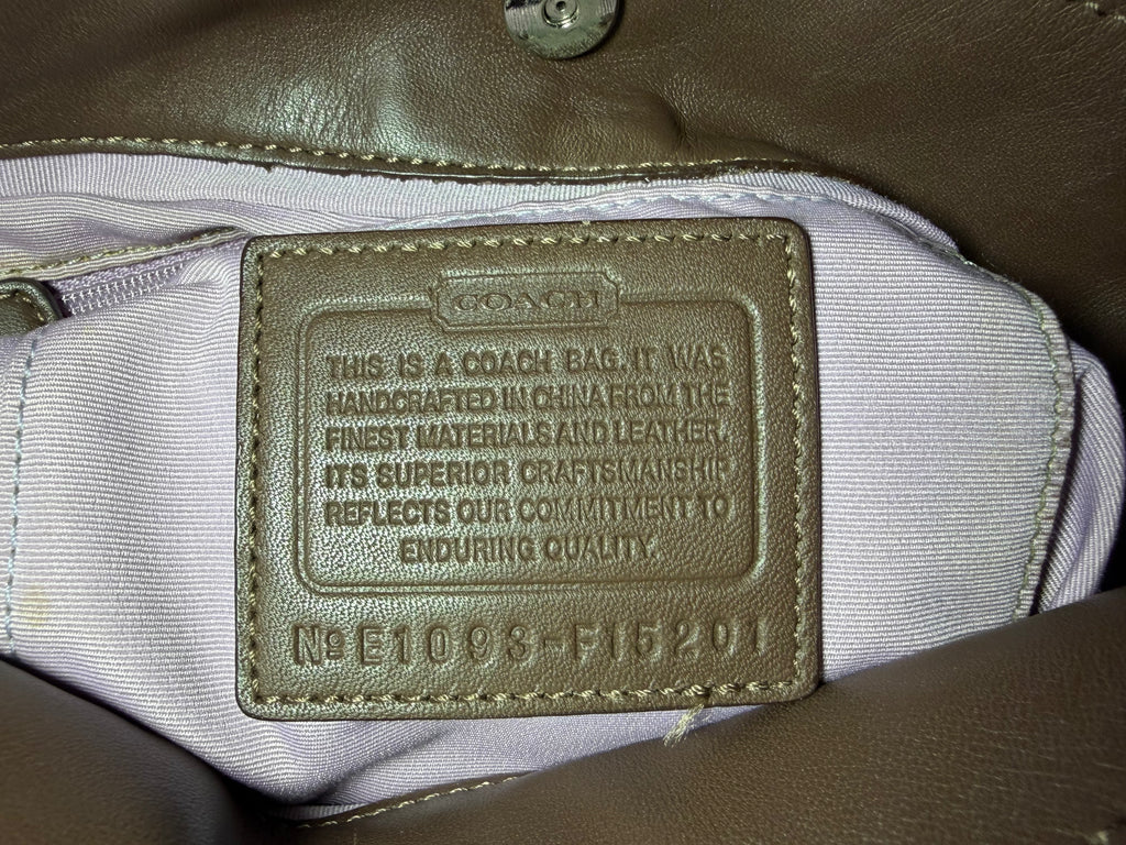 Coach Soho Optic Signature two way Hobo Bag