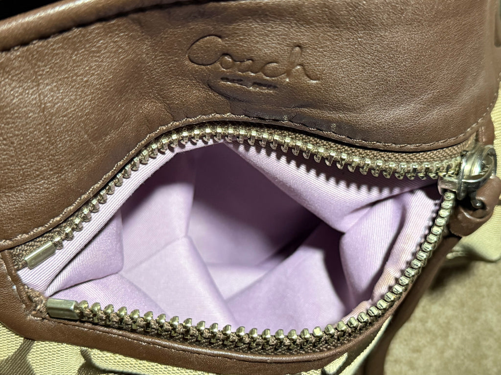 Coach Soho Optic Signature two way Hobo Bag