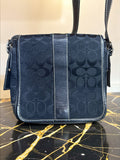 Coach Optic Canvas Crossbody/Flap Messenger Bag