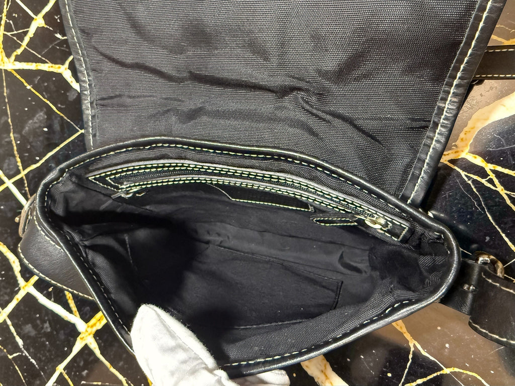 Coach Optic Canvas Crossbody/Flap Messenger Bag