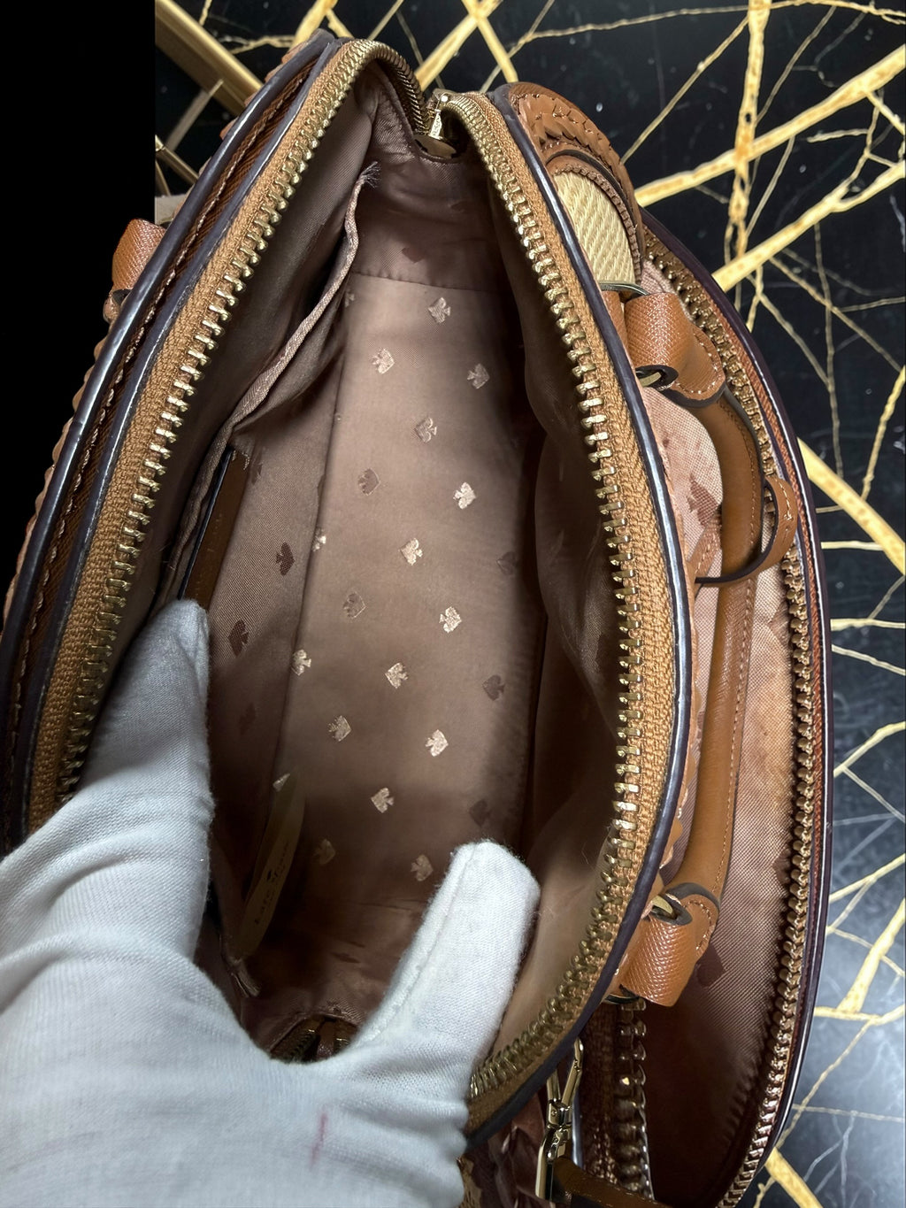 Kate Spade New York Reiley Straw Dome Satchel