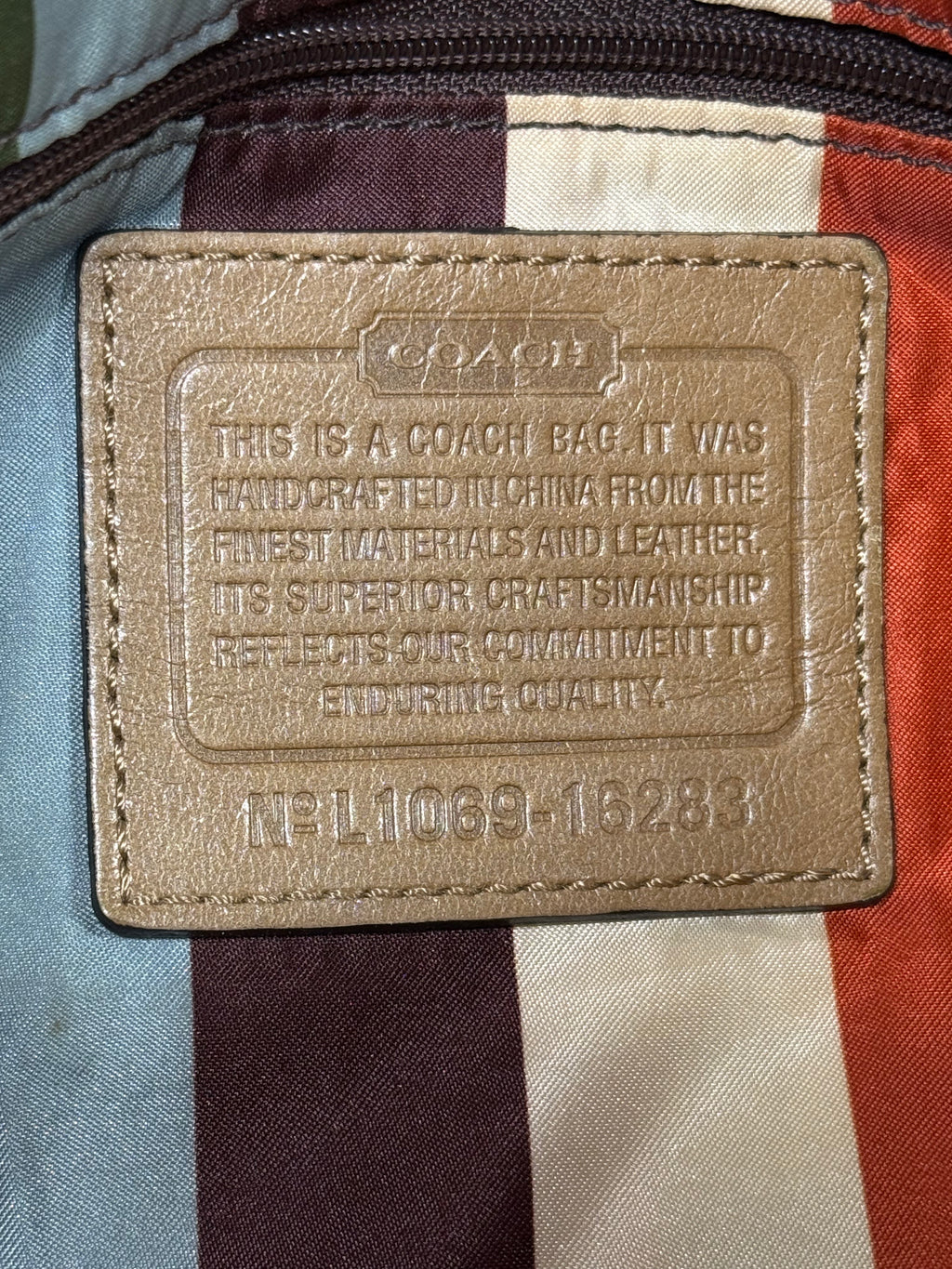 Sac hobo/à bandoulière marron clair Coach Collection Poppy