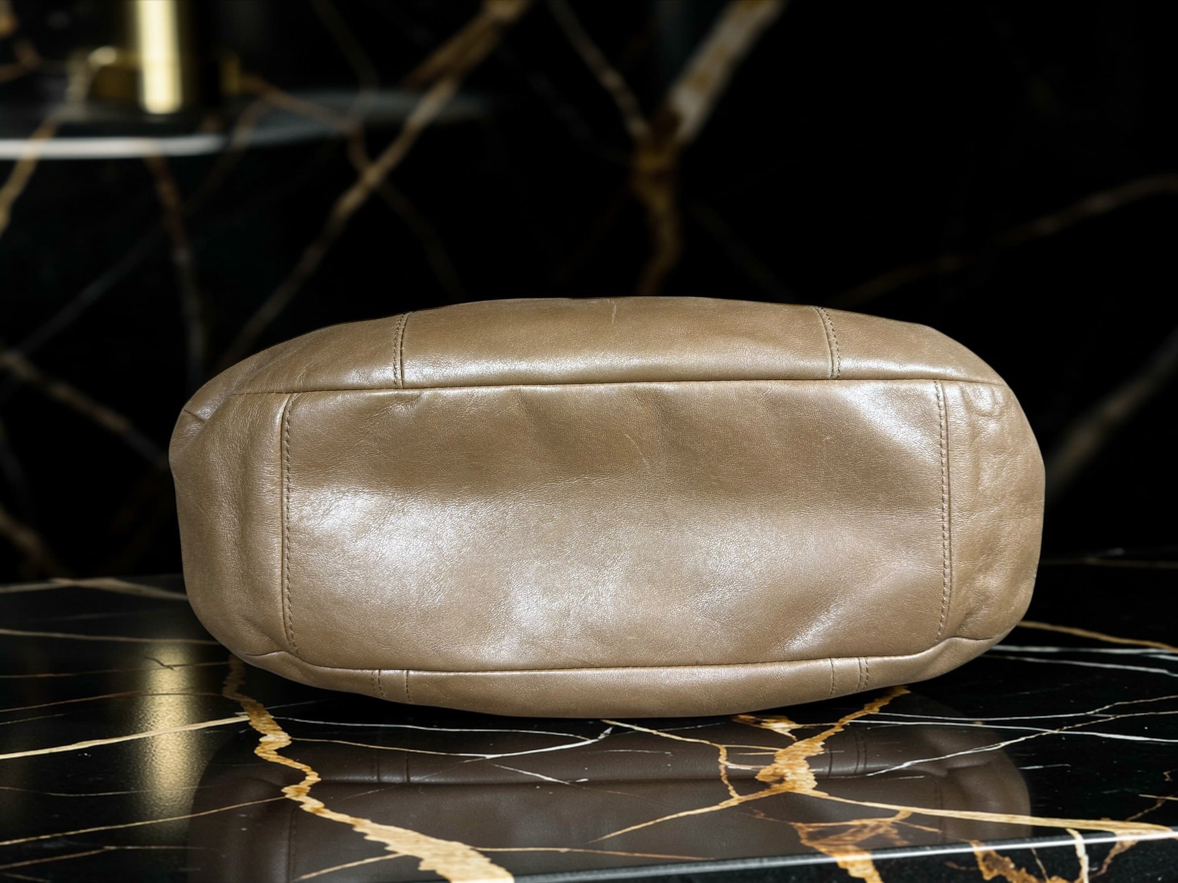 Sac hobo/à bandoulière marron clair Coach Collection Poppy