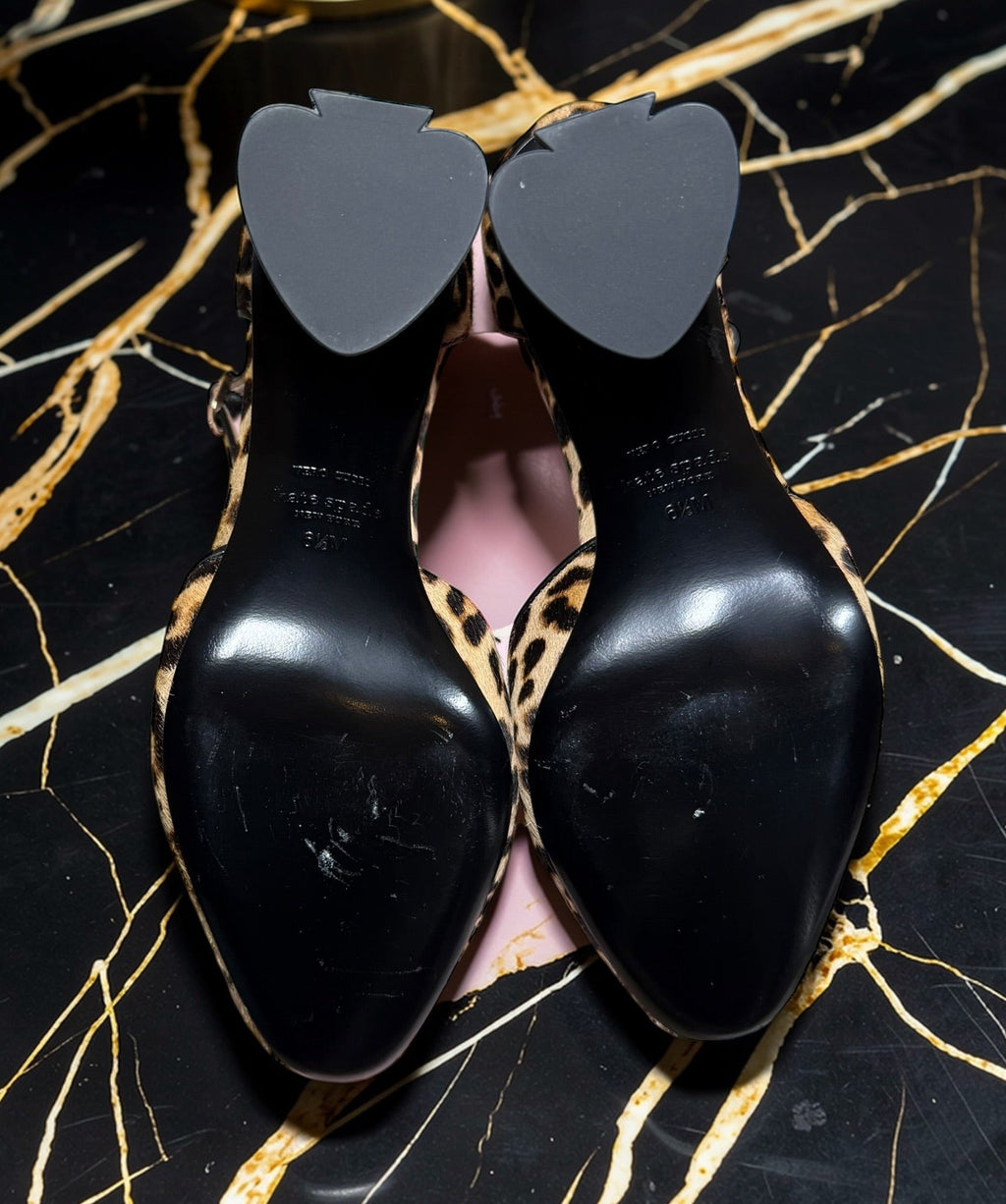 Kate Spade New York Stöckelschuhe aus Leopardenfell