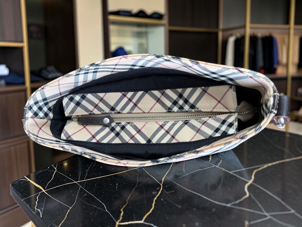 Burberry Blue Label Nova Check Bucket Shoulder Bag