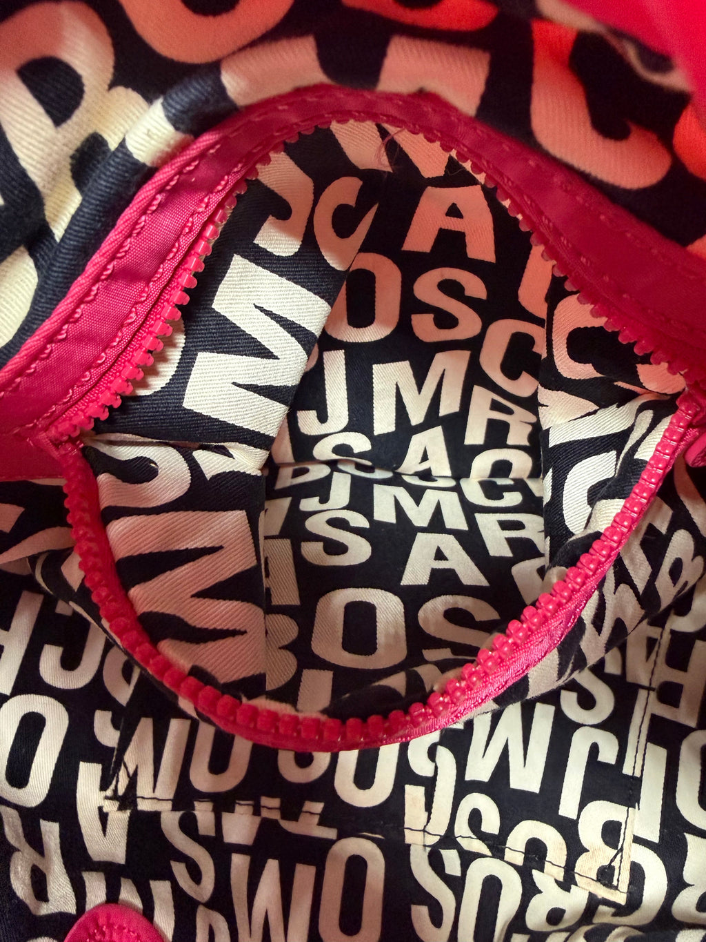 Sac cabas matelassé rose à logo « Razor » Marc by Marc Jacobs