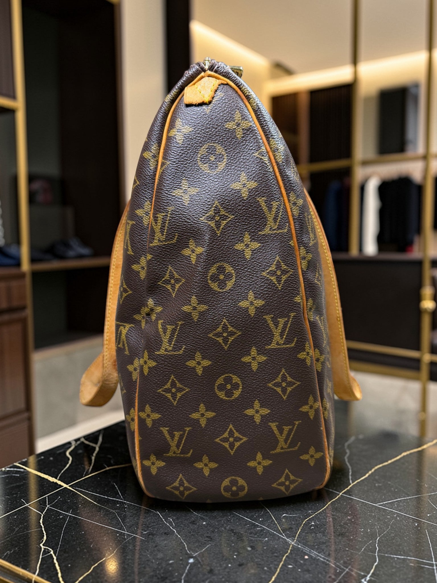 Louis Vuitton Monogram Sac Flanerie 45 Shoulder Tote Bag