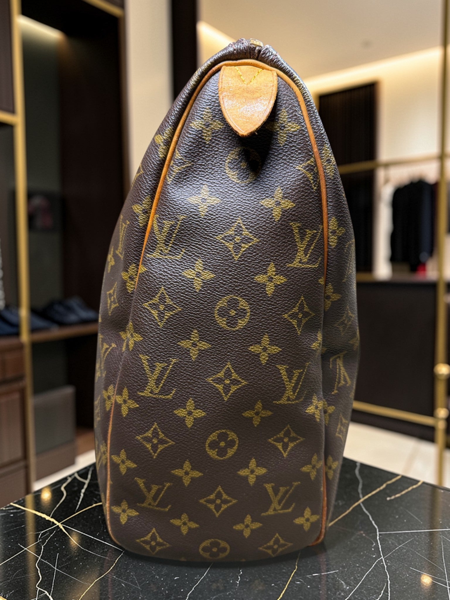 Louis Vuitton Monogram Sac Flanerie 45 Shoulder Tote Bag