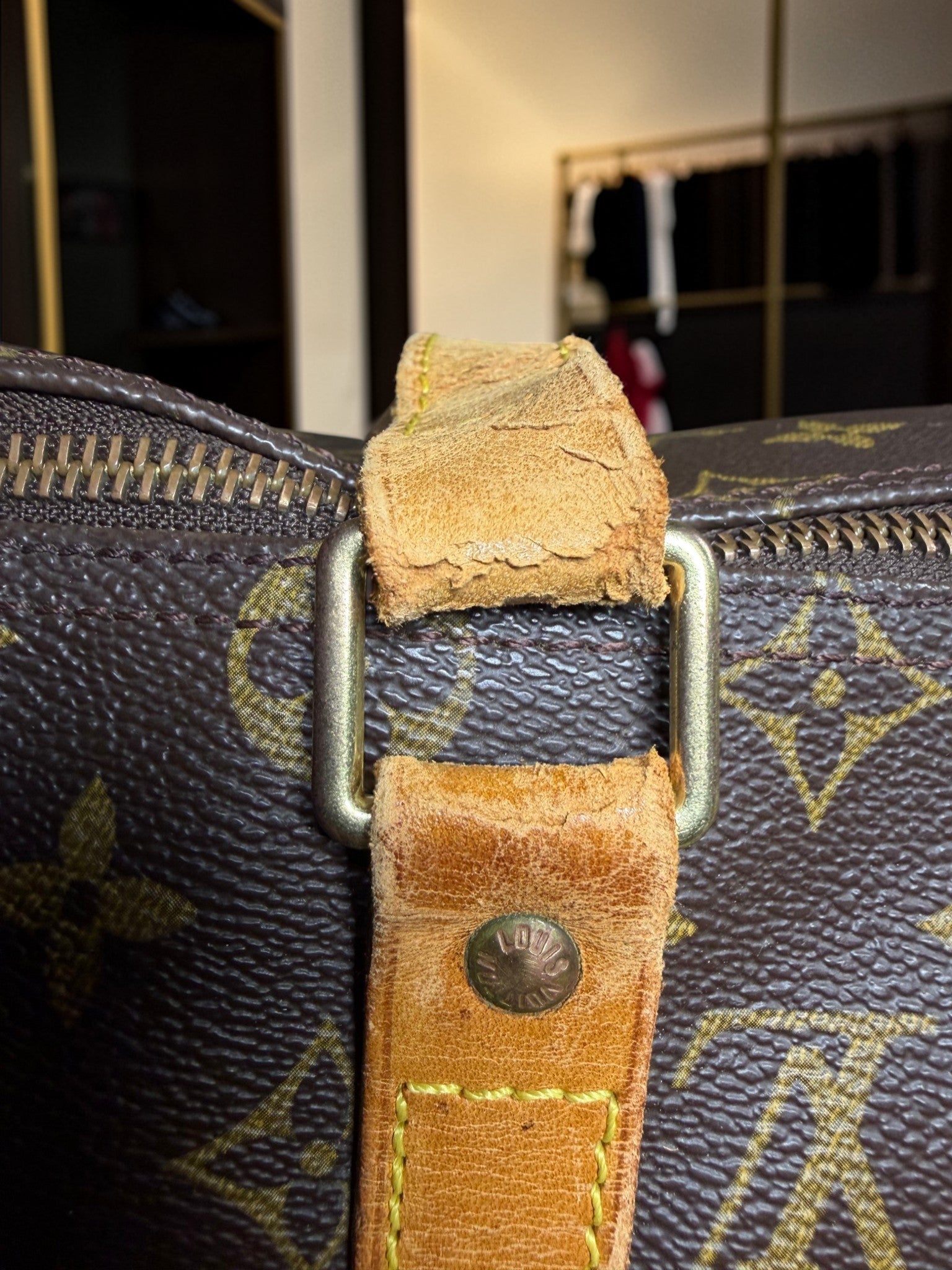 Sac cabas à bandoulière Louis Vuitton Monogram Sac Flanerie 45