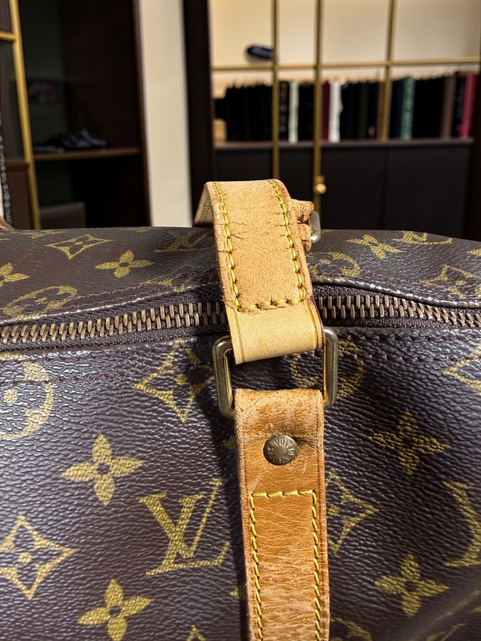 Sac cabas à bandoulière Louis Vuitton Monogram Sac Flanerie 45