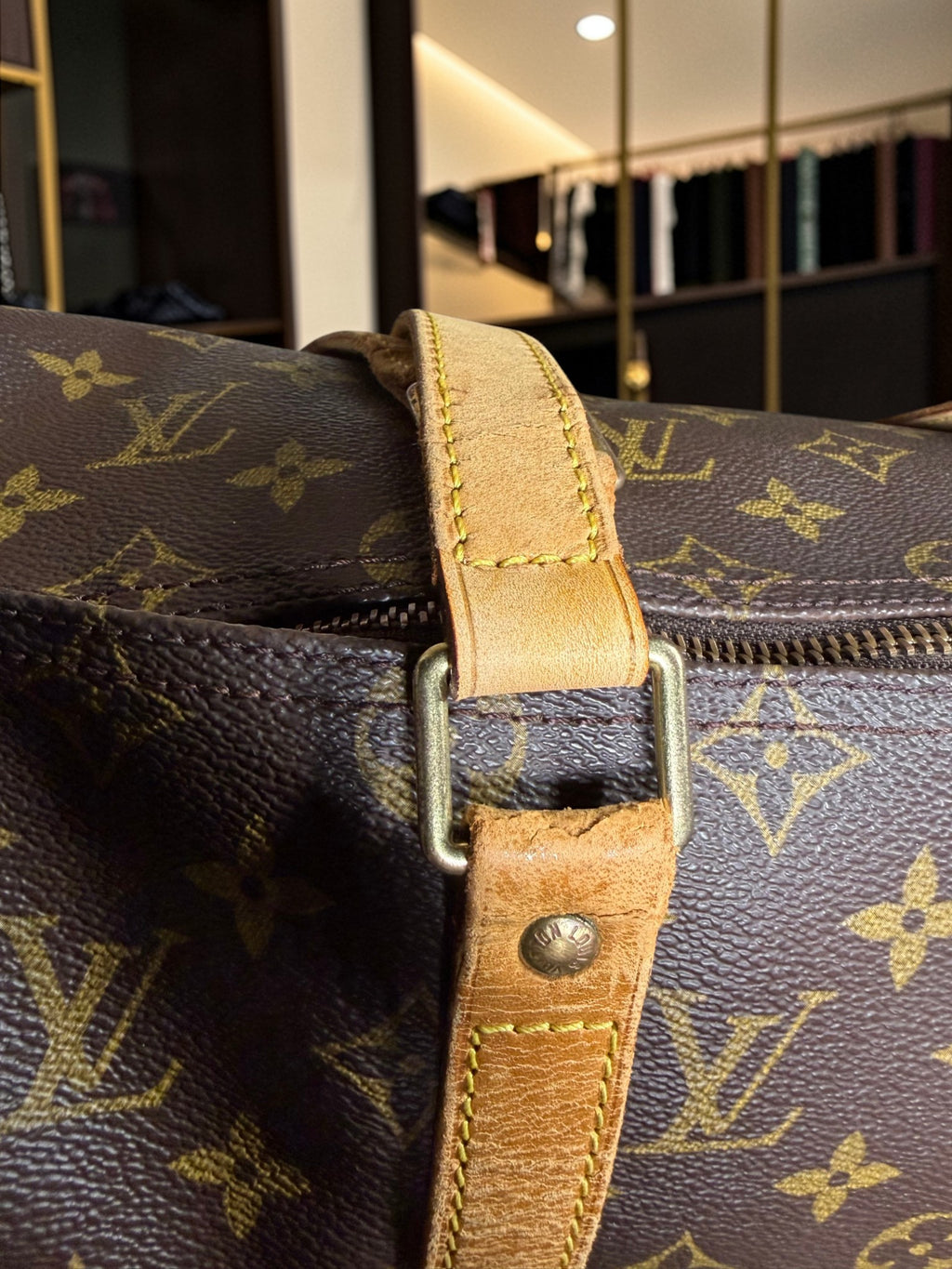 Sac cabas à bandoulière Louis Vuitton Monogram Sac Flanerie 45