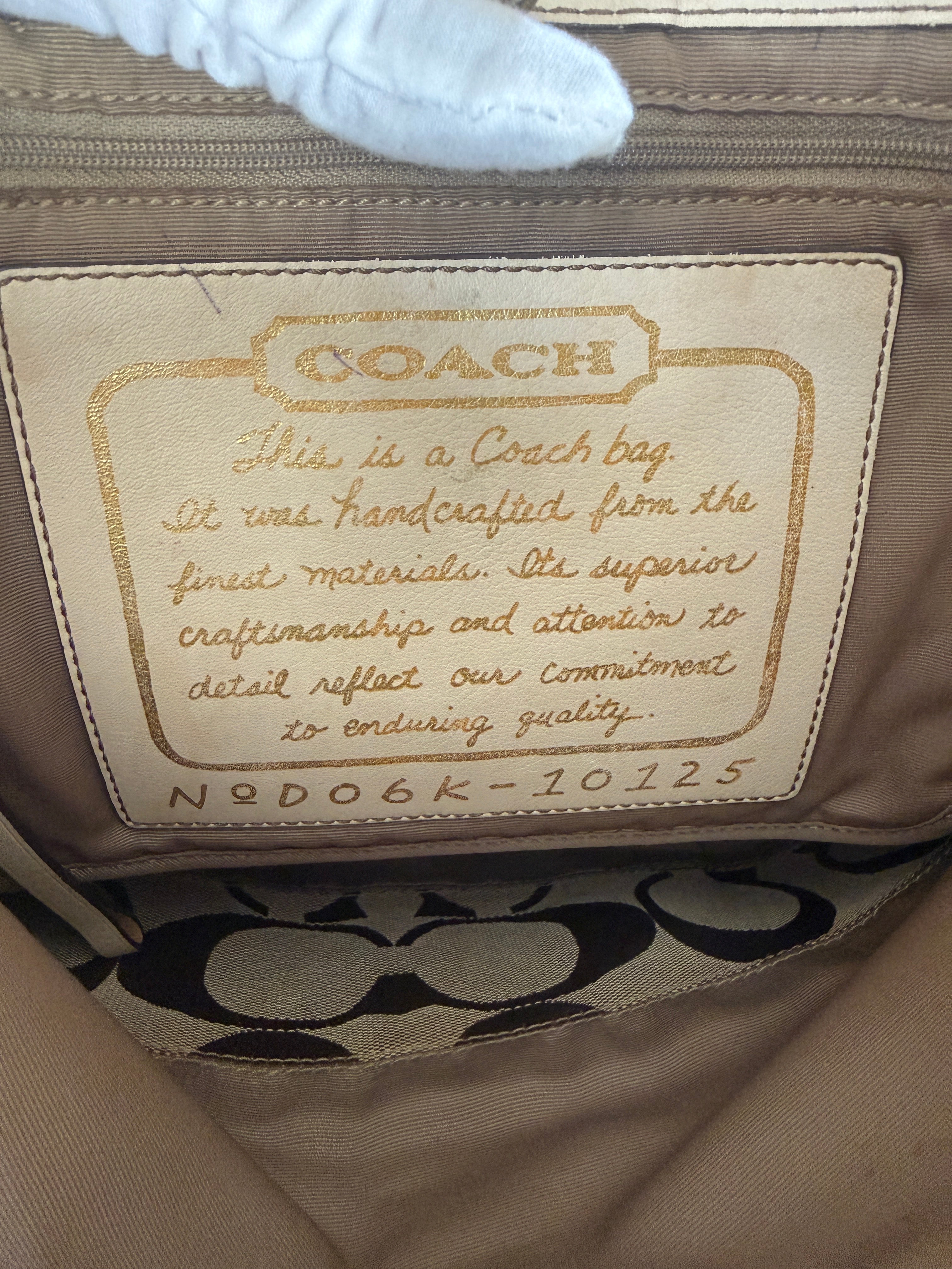 Coach Signature Canvas Tragetasche (D06K-10125)