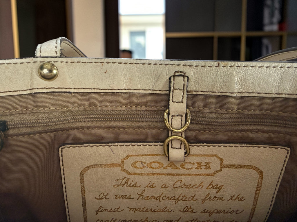 Coach Signature monogram Canvas Tote Bag