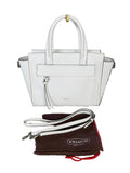 Coach Bleecker Riley Mini Carryall Tote crossbody White leather