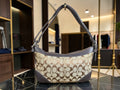 Sac bandoulière hobo Coach en toile Signature (G0832-F13012)
