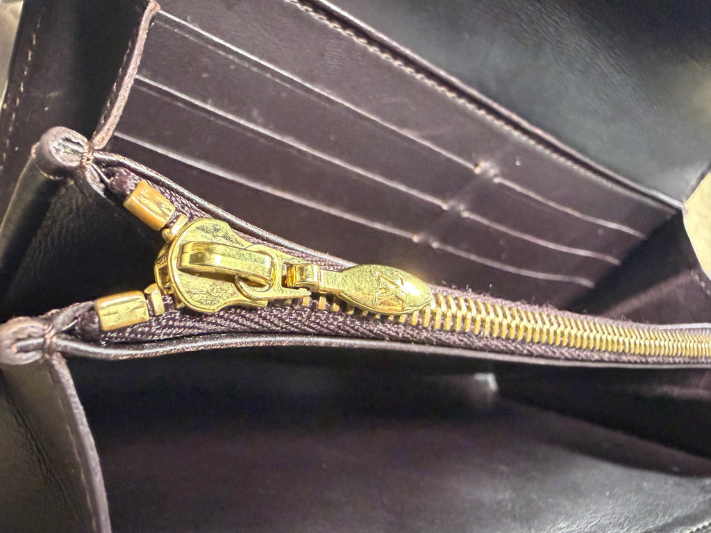 Louis Vuitton Monogram Vernis Sarah Long Wallet in Amarante