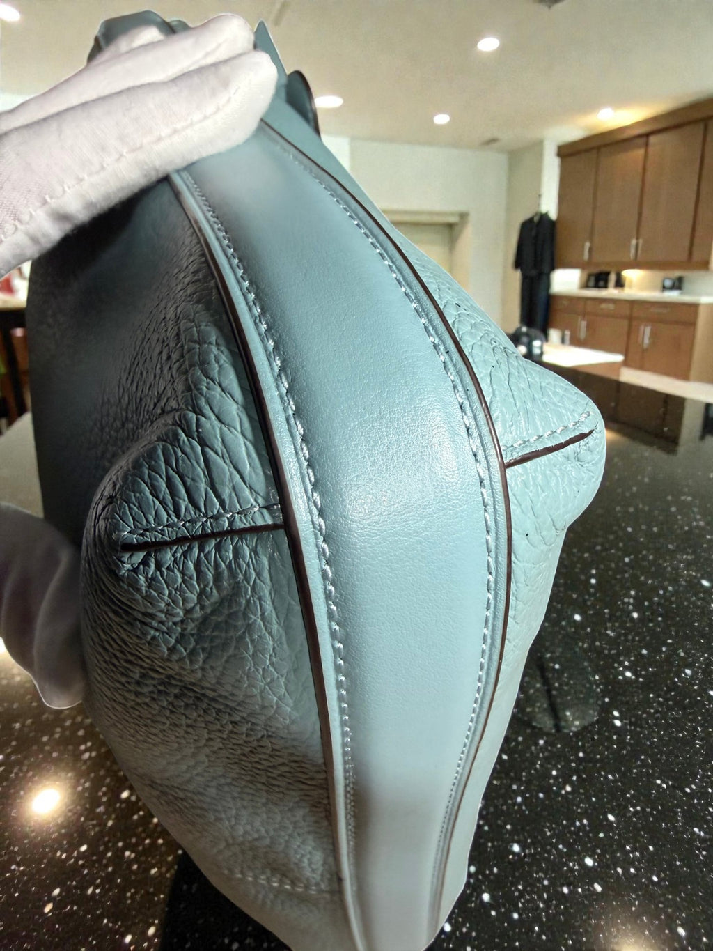 Coach Mae Crossbody Bag in Teal Pebbled Leather - No G1857-F34823