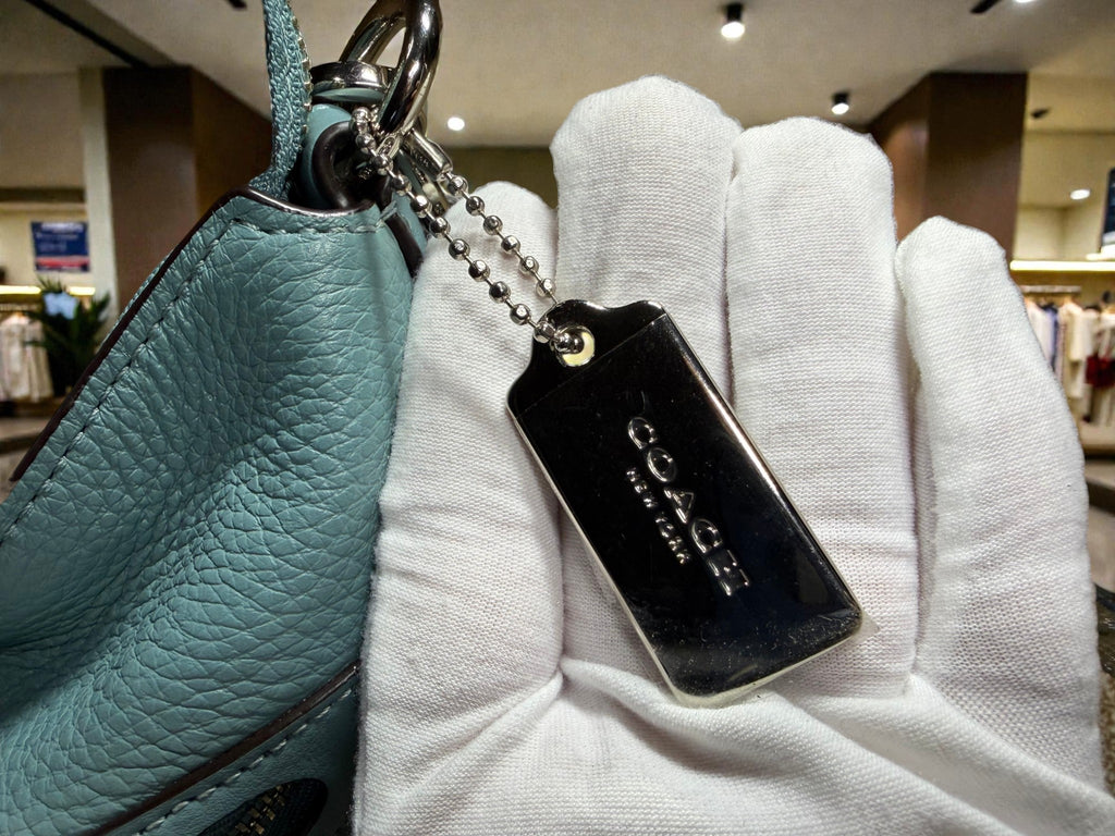 Coach Mae Crossbody Bag in Teal Pebbled Leather - No G1857-F34823