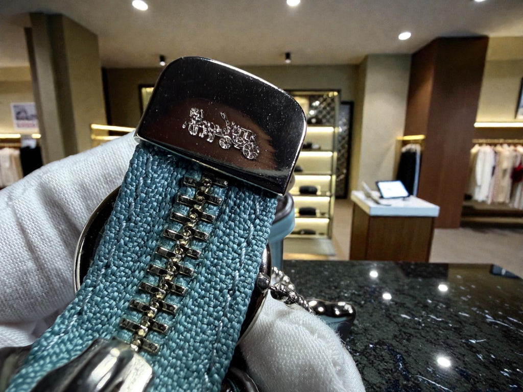 Coach Mae Crossbody Bag in Teal Pebbled Leather - No G1857-F34823