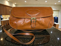 Paul Smith Brown Leather Saddle Shoulder Bag