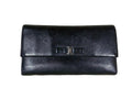 Salvatore Ferragamo Black Vara Bow Long Wallet