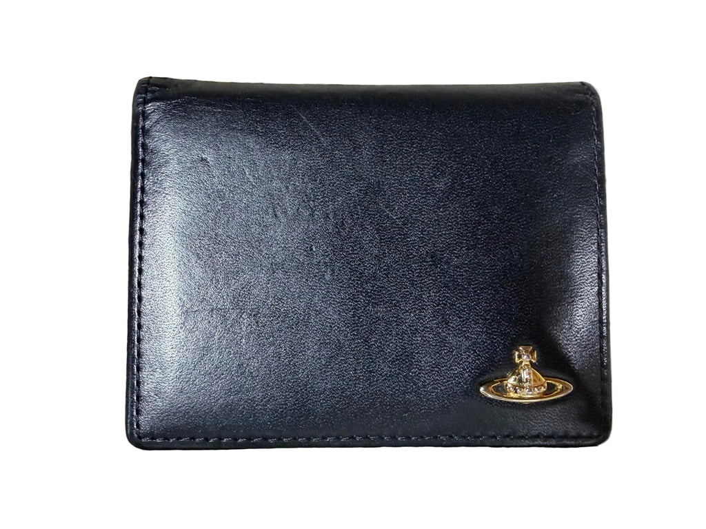 Vivienne Westwood Black Water Orb Card Holder