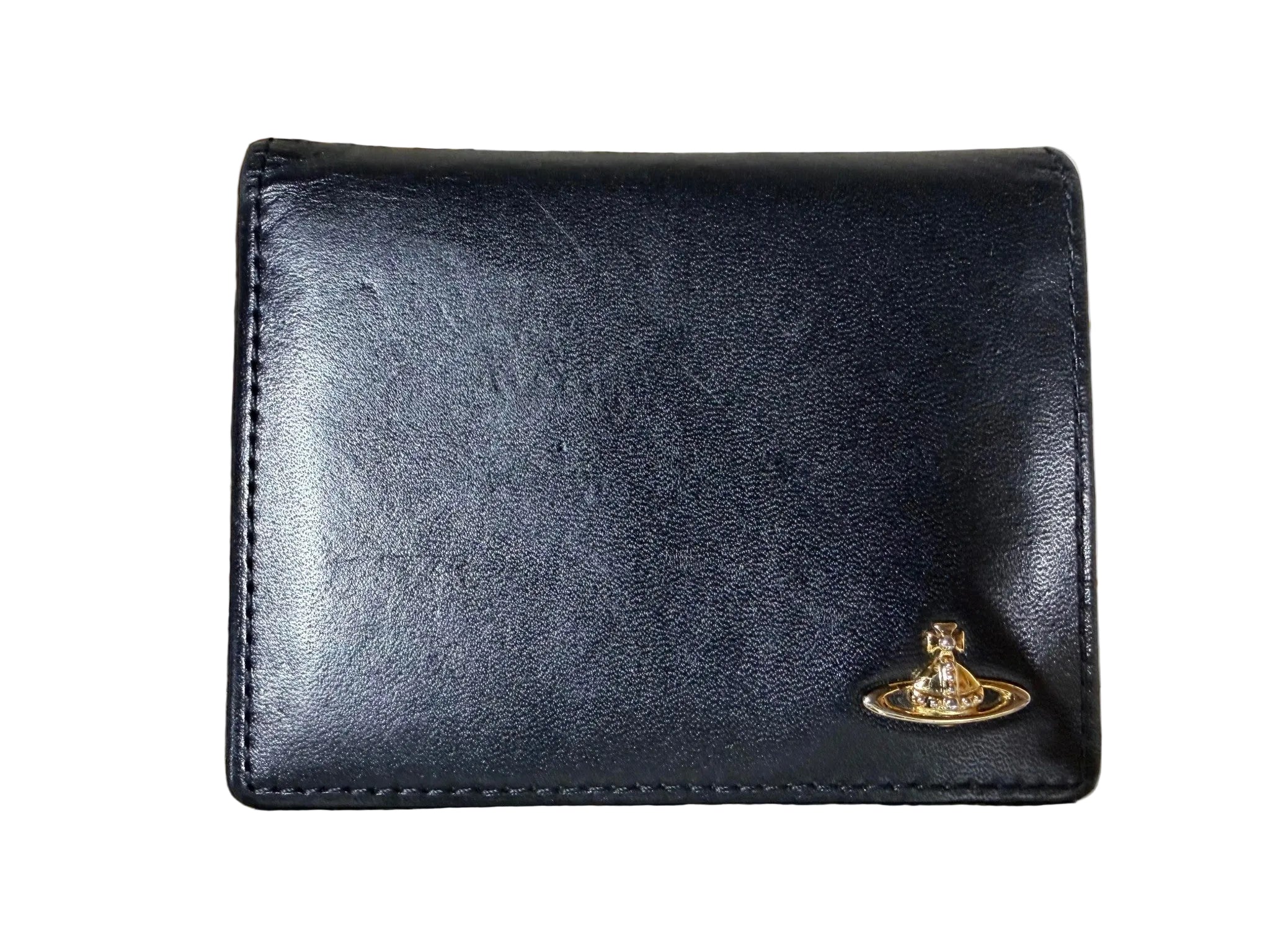 Vivienne Westwood Black Water Orb Card Holder