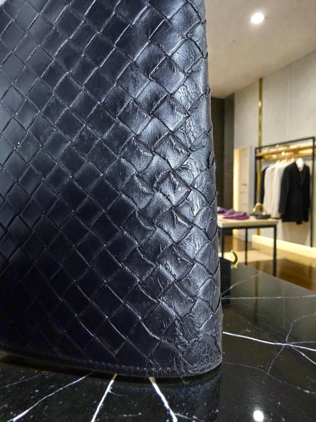 Bottega Veneta Intrecciato Bifold Long Wallet in Black