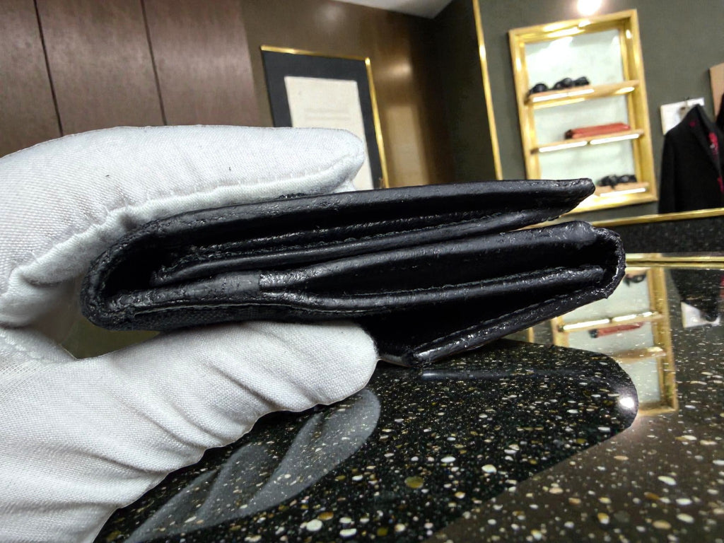 Gucci GG Monogram Black Canvas Continental Wallet