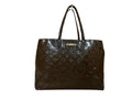 Louis Vuitton Monogram Vernis Wilshire MM Tote in Terre d'Ombre
