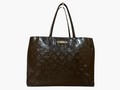 Louis Vuitton Monogram Vernis Wilshire MM Tote in Terre d'Ombre