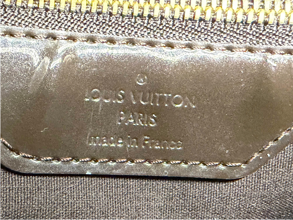 Louis Vuitton Monogram Vernis Wilshire MM Tote in Terre d'Ombre – photo 10