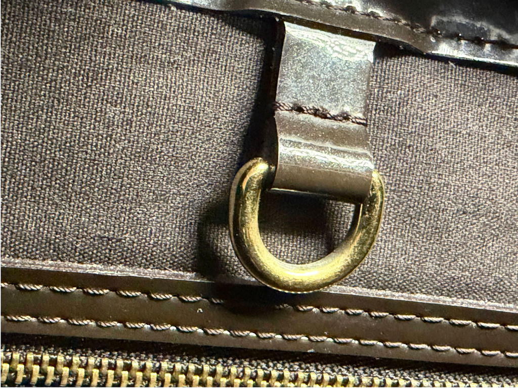 Louis Vuitton Monogram Vernis Wilshire MM Tote in Terre d'Ombre – photo 16