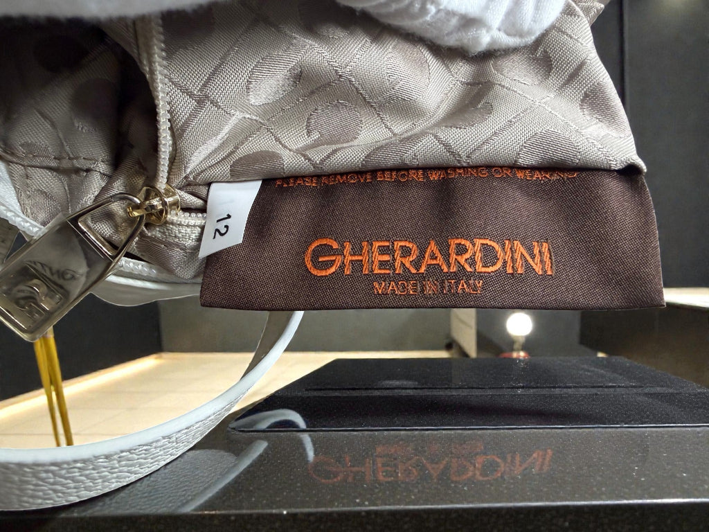 Gherardini White Monogram Crossbody Bag