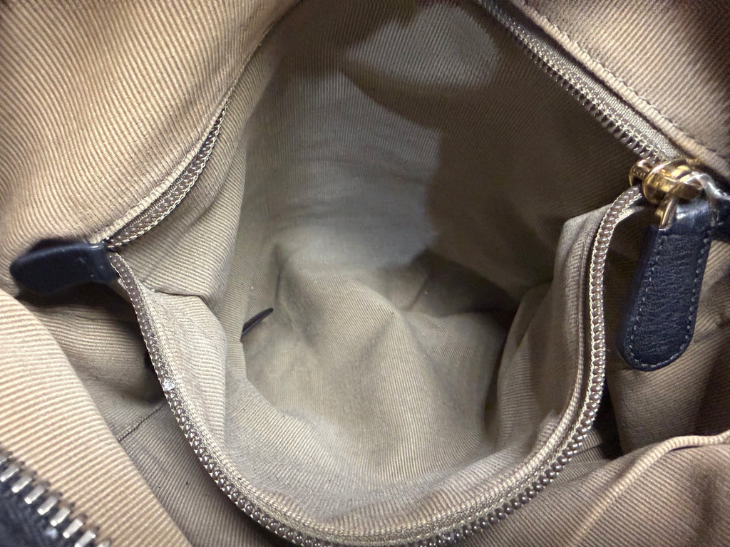 Bally Switzerland Black Suede Messenger Bag