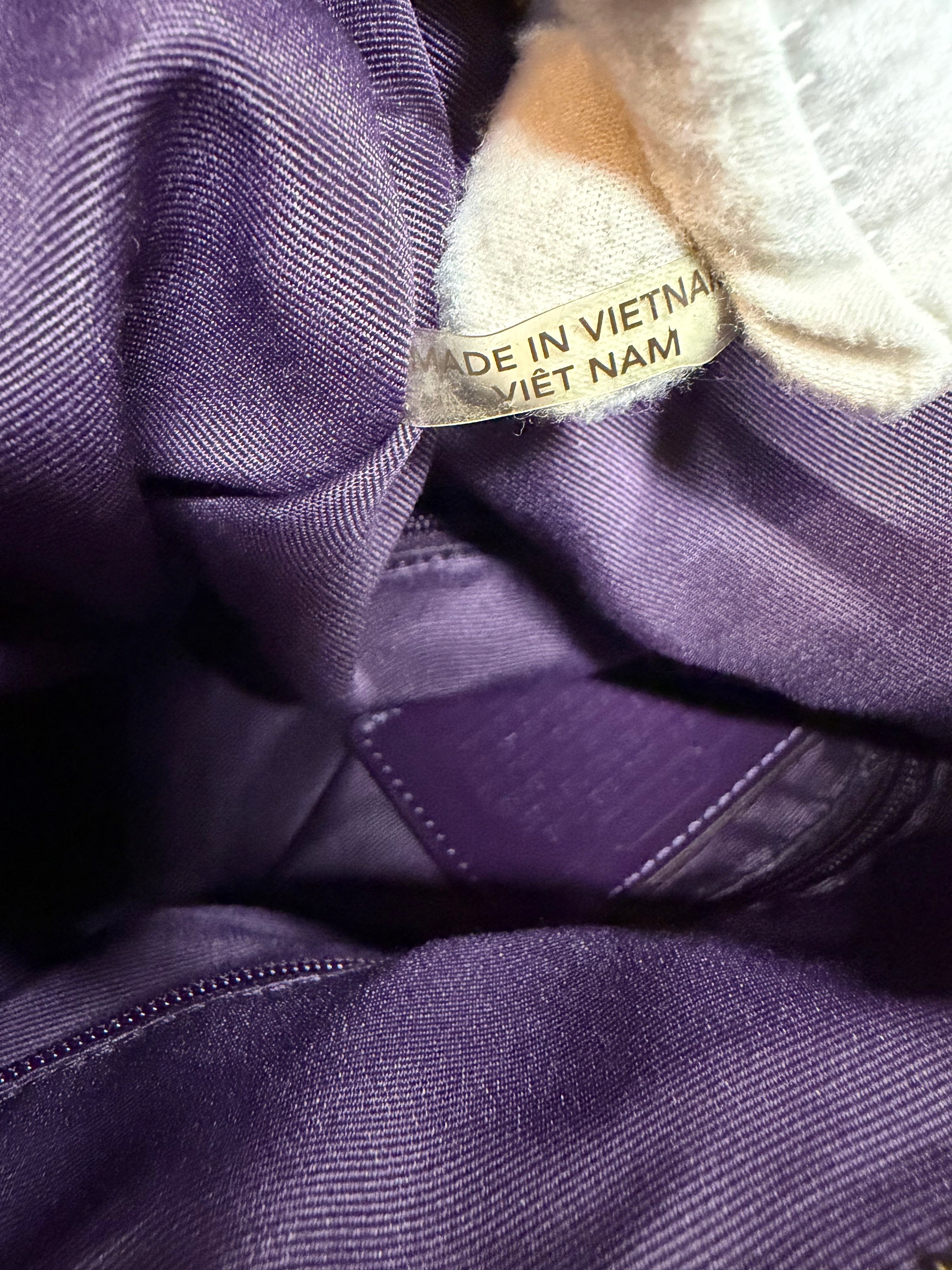 Coach Signature Python Tote – Monogram Canvas with Purple Python Accents