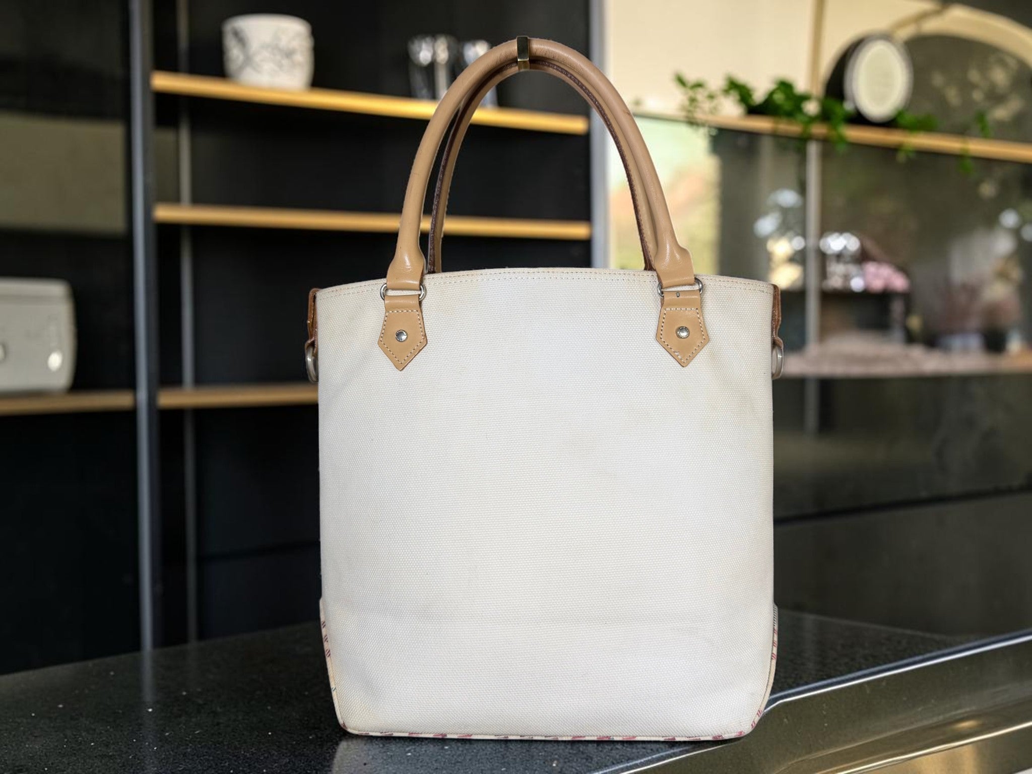 Burberry London Canvas Tote Bag (Blue Label)