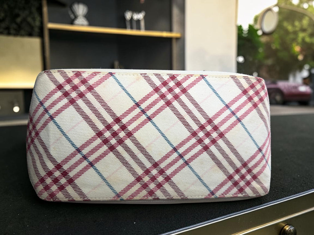 Burberry London Canvas Tote Bag (Blue Label)