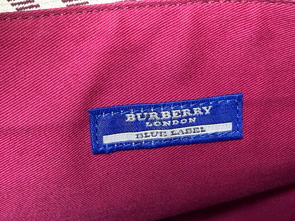 Burberry London Canvas Tote Bag (Blue Label)