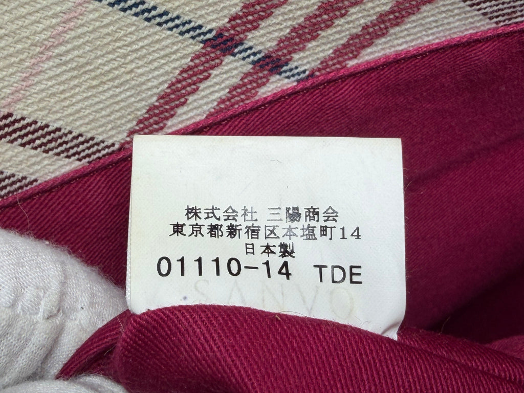 Burberry London Canvas Tote Bag (Blue Label)