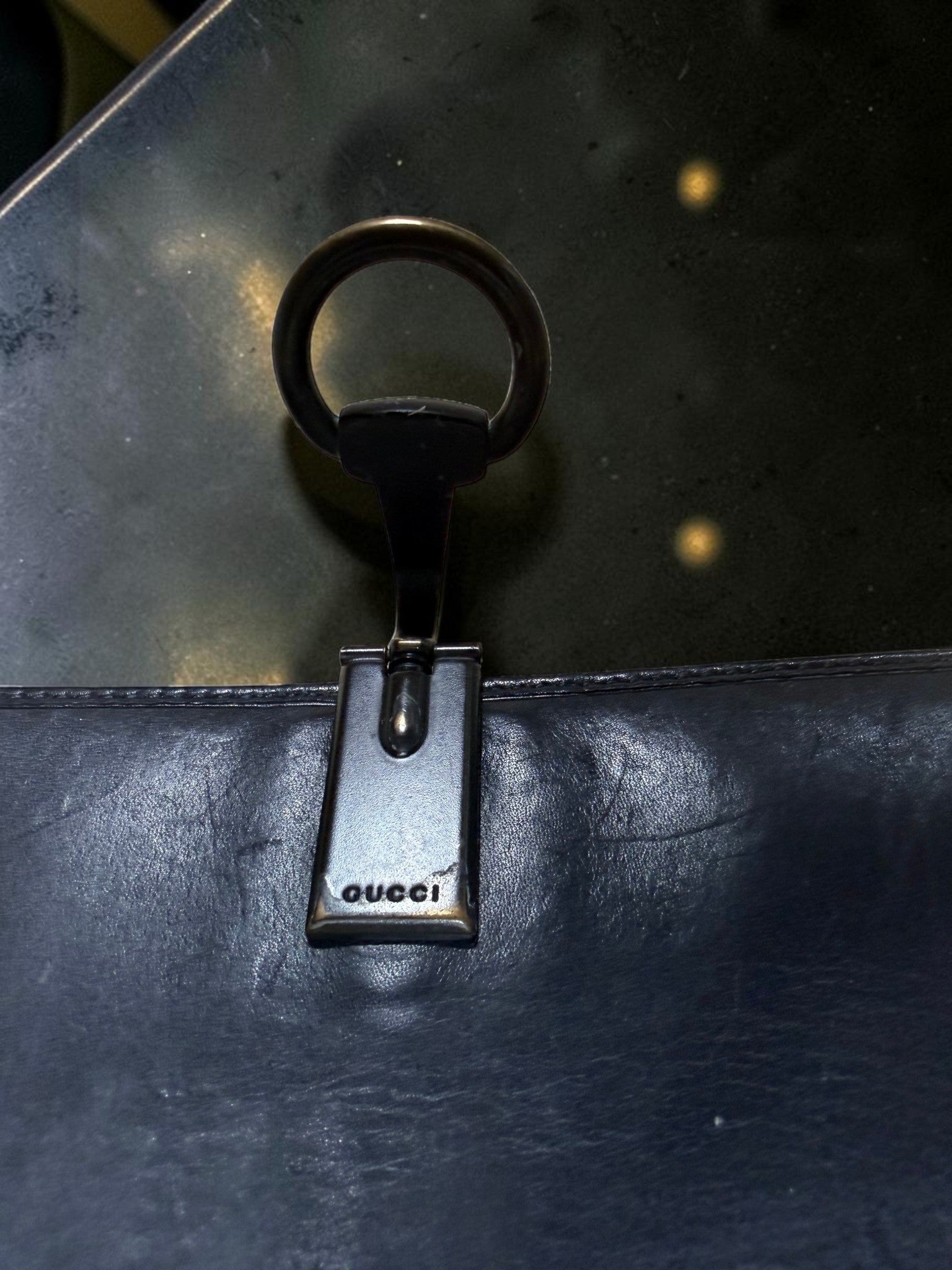 Gucci Horsebit GG Supreme Canvas Continental Long Wallet