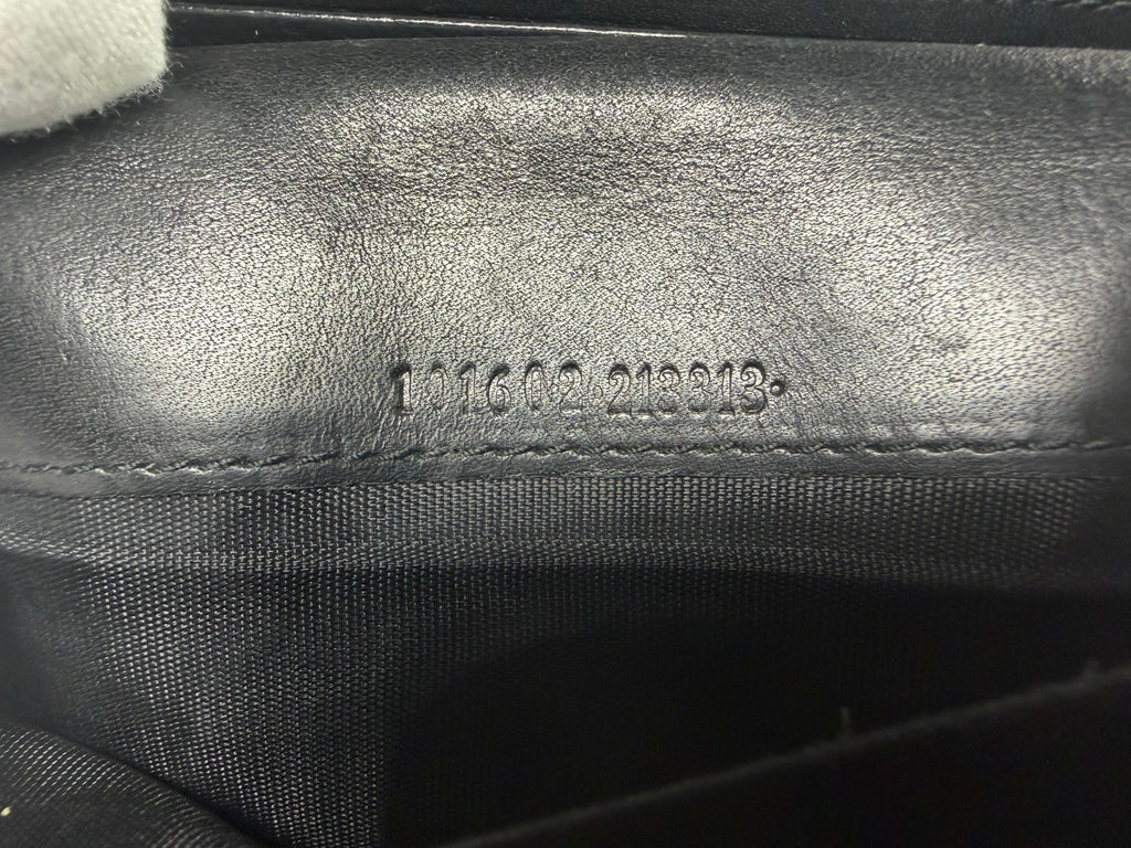Gucci Horsebit GG Supreme Canvas Continental Long Wallet purse