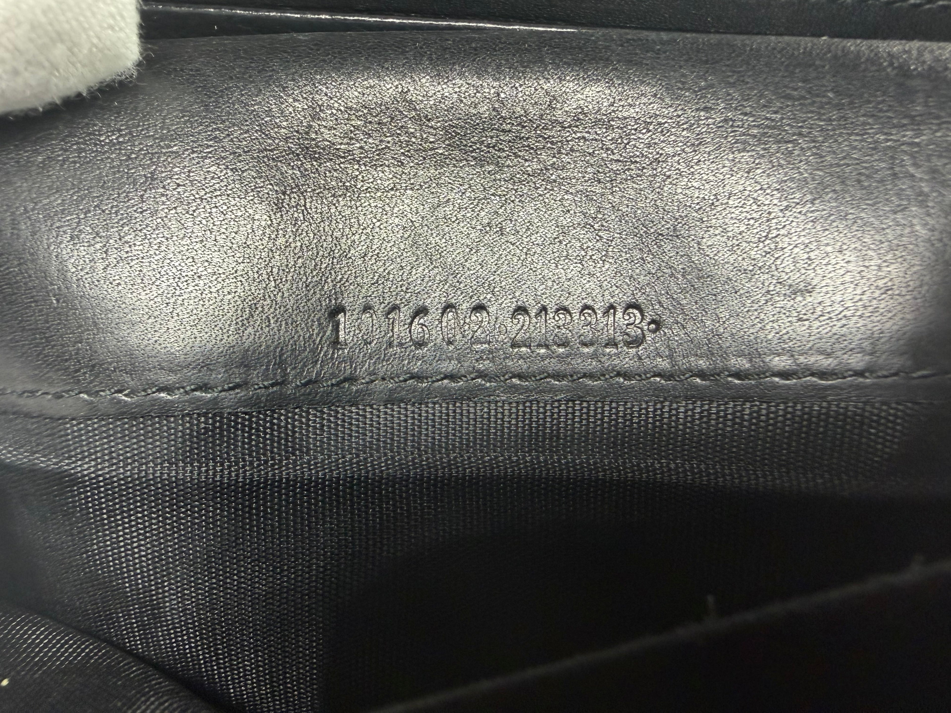 Gucci Horsebit GG Supreme Canvas Continental Long Wallet purse