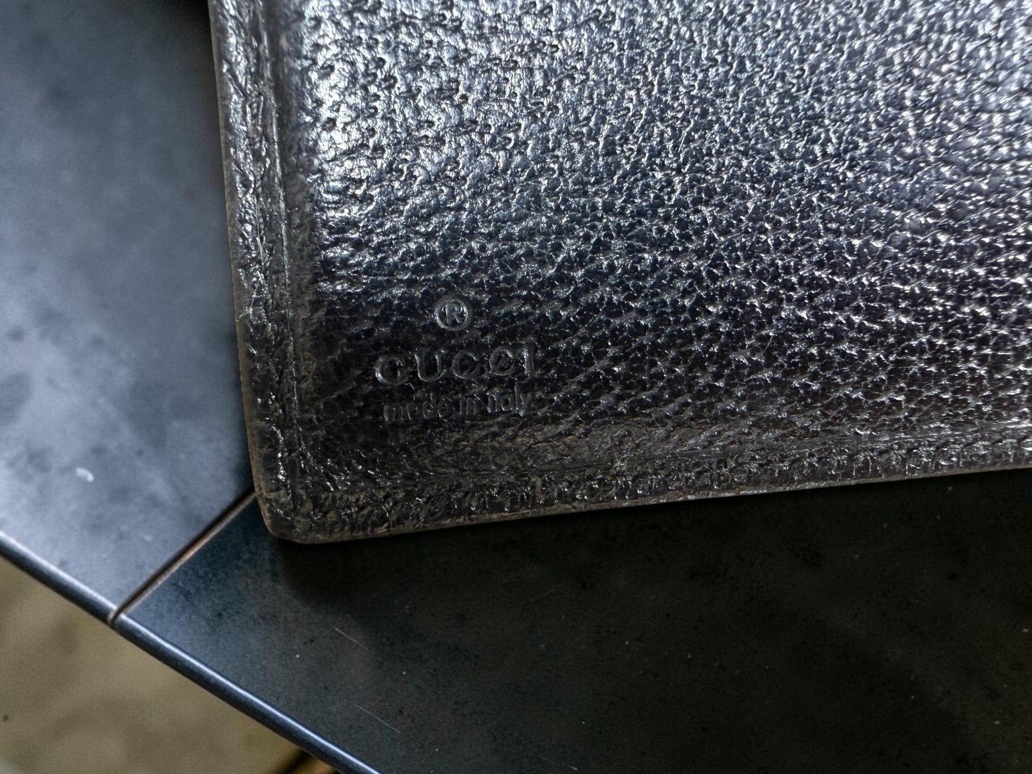 Gucci GG Supreme Canvas Compact Bifold Wallet