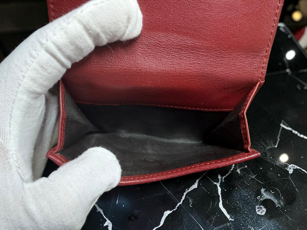 Gucci GG Supreme Heart Logo French Wallet