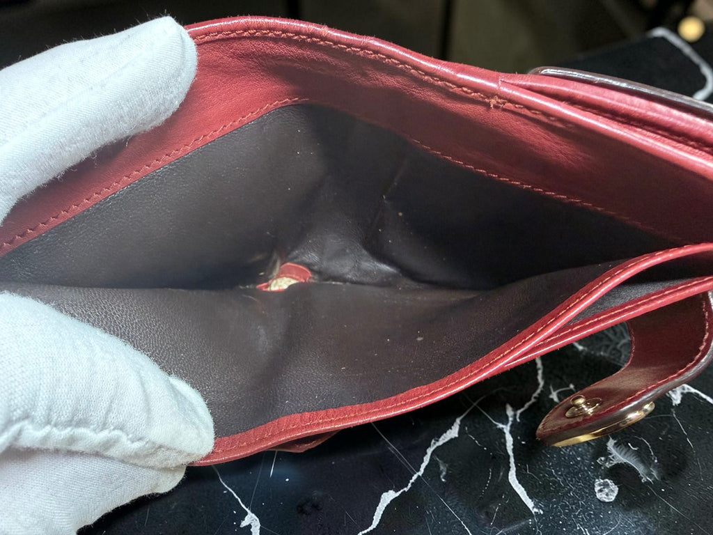 Gucci GG Supreme Heart Logo French Wallet