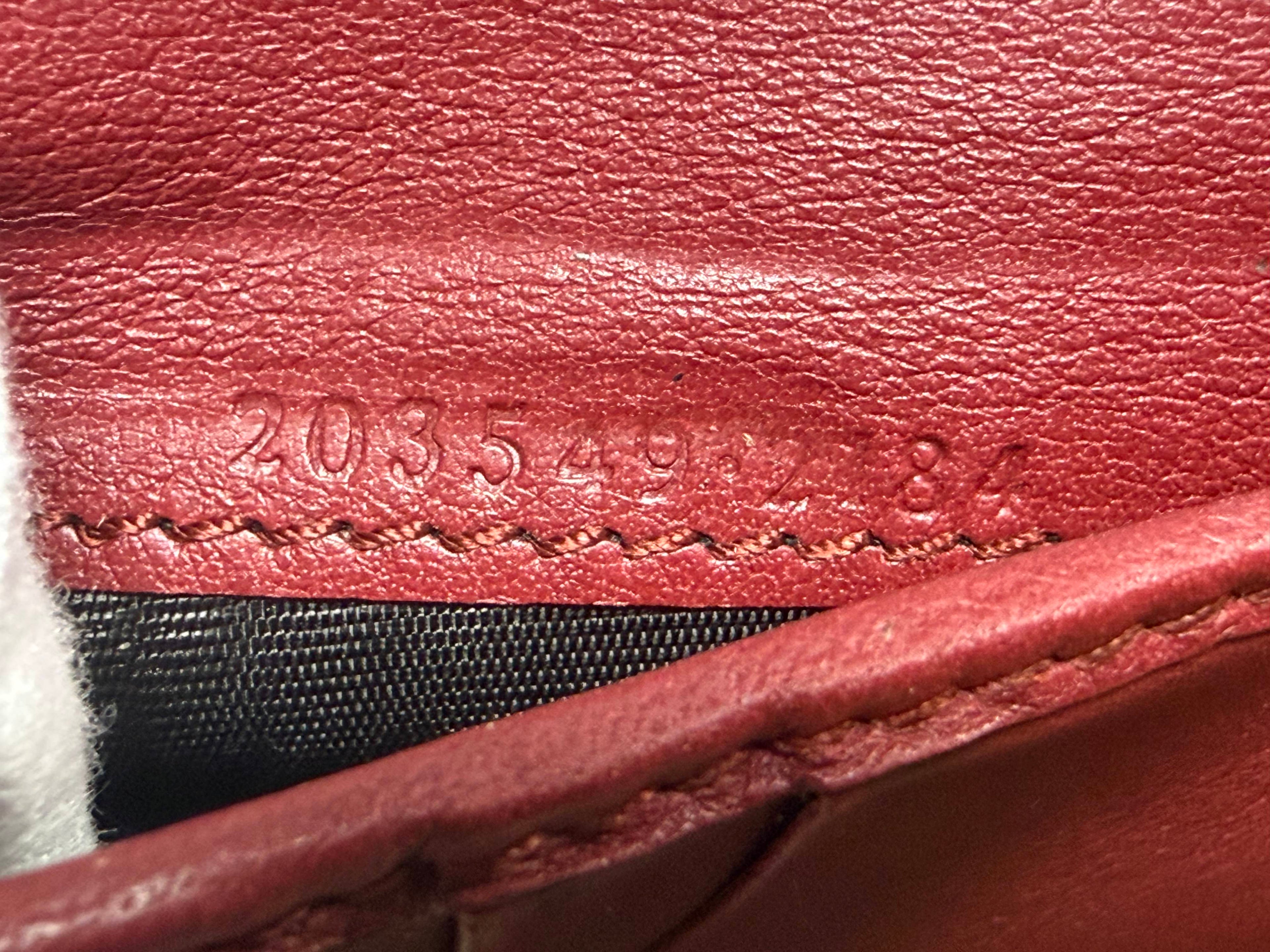 Gucci GG Supreme Heart Logo French Wallet