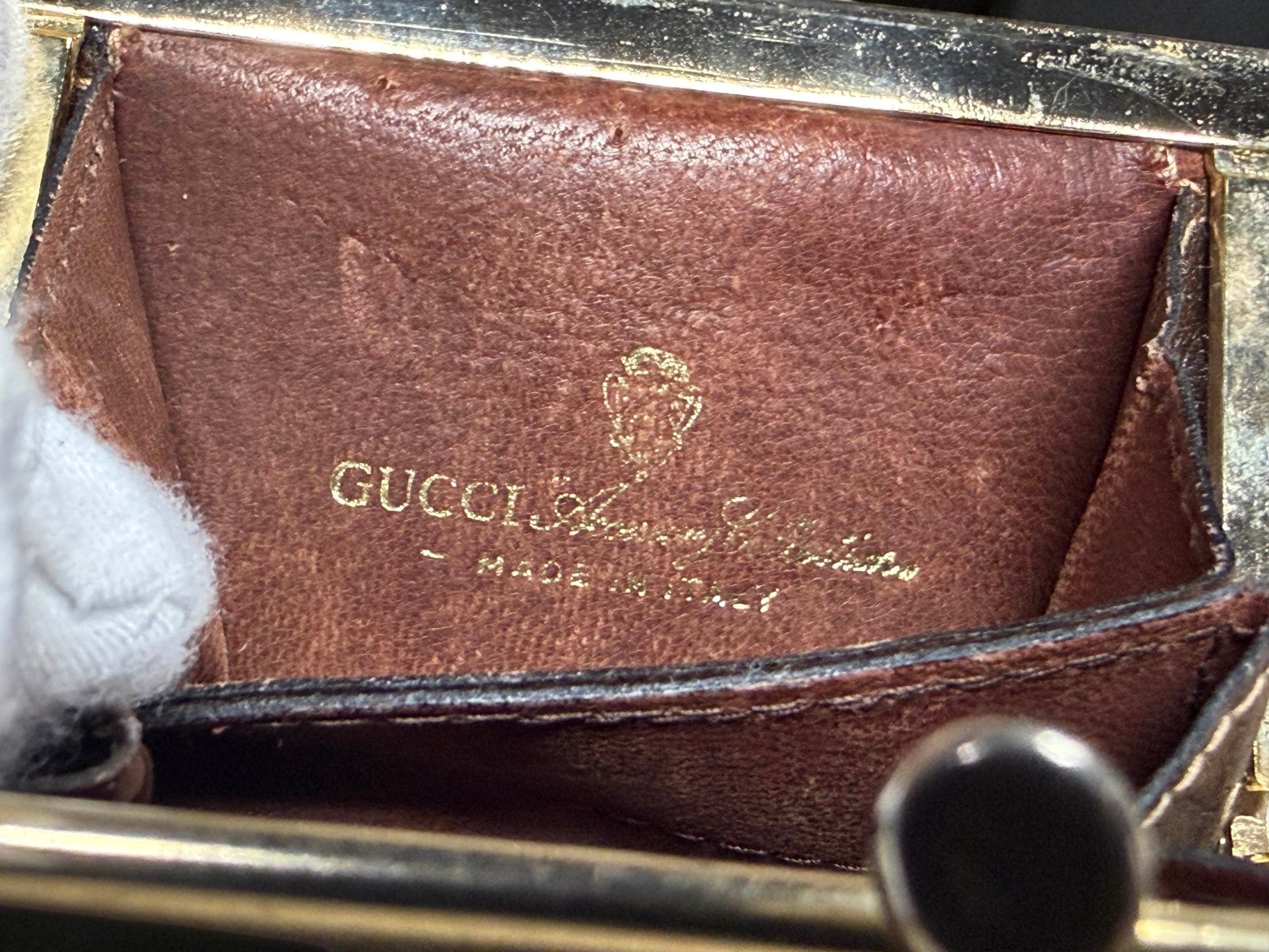 Vintage Gucci Sherry Line GG Supreme Coin Purse