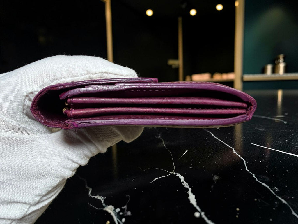 Louis Vuitton Vernis Sara Long Wallet in Améthyste
