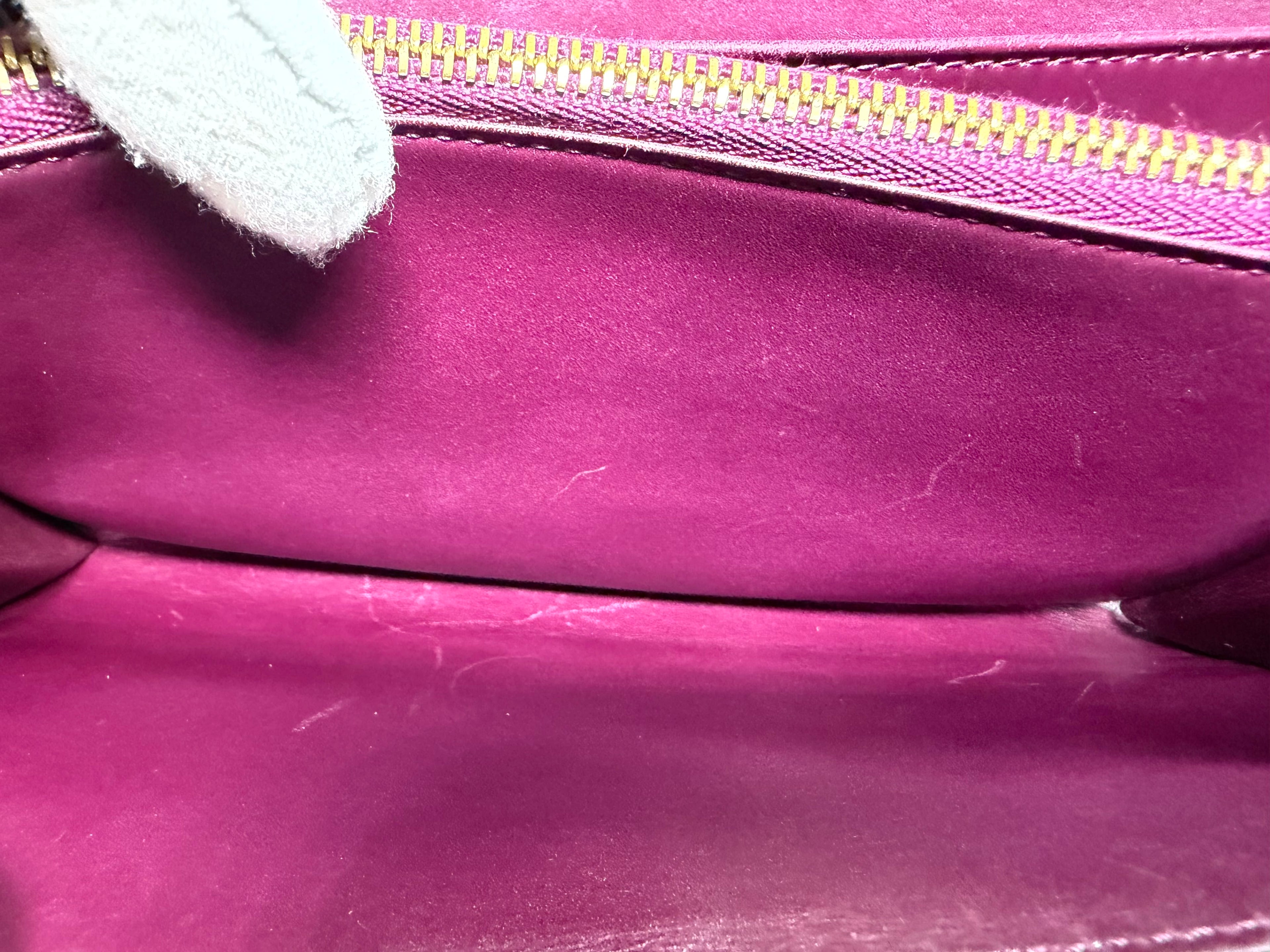 Louis Vuitton Vernis Sara Long Wallet in Améthyste